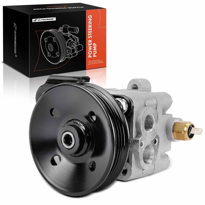 A-Premium APremium Power Steering Pump with Pulley Compatible with Mitsubishi Eclipse 20062012 Endeavor 20042011 Galant 20042009 V6 38L Replace MR589339 MN184180