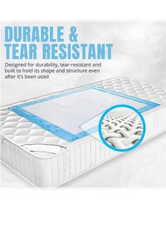 Life 2 Pack Life Super Absorbent Disposable Sanitary Incontinence Bed Mattress Set Waterproof for Mattresses, Sofas and Chairs for Kids, Adults, Elderly and Pets, Consists of 10 Mattresses, Size 60x90cm  - Image 4