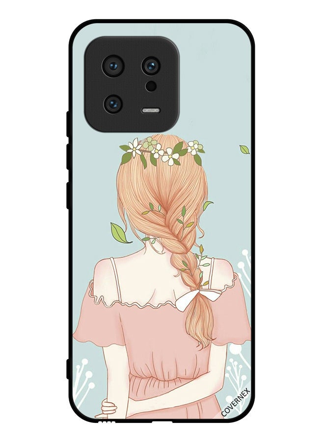 Covernex Protective Case Cover For Xiaomi 13 Standing Girl Looking Cute - Image 1