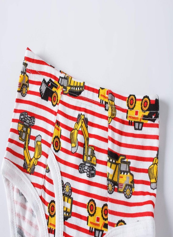 Boboking Little Boys Briefs Dinosaur Truck Toddler Kids Underwear (Pack of 6) 5Y - Image 3
