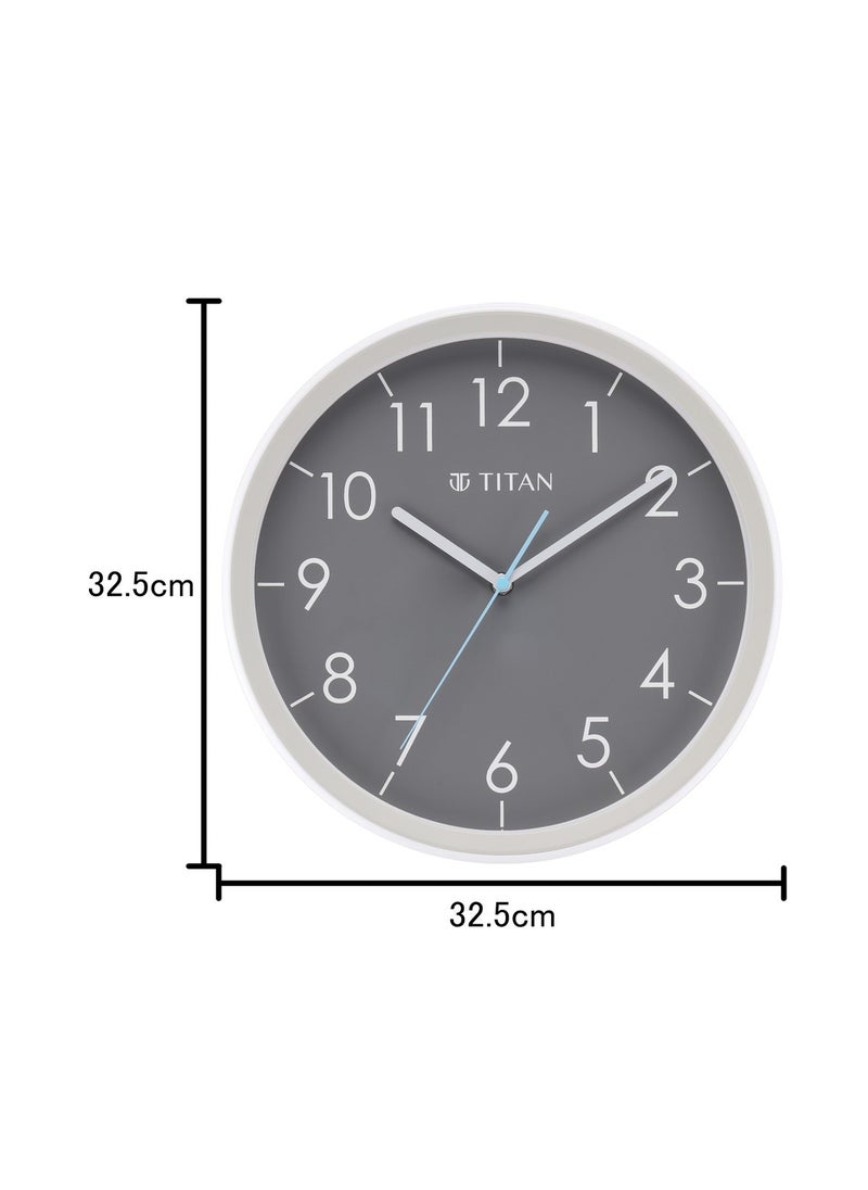 TITAN - Contemporary Grey Dial Grey Color Silent Sweep Technology - 32.5 cm x 32.5 cm (Medium) - Image 1