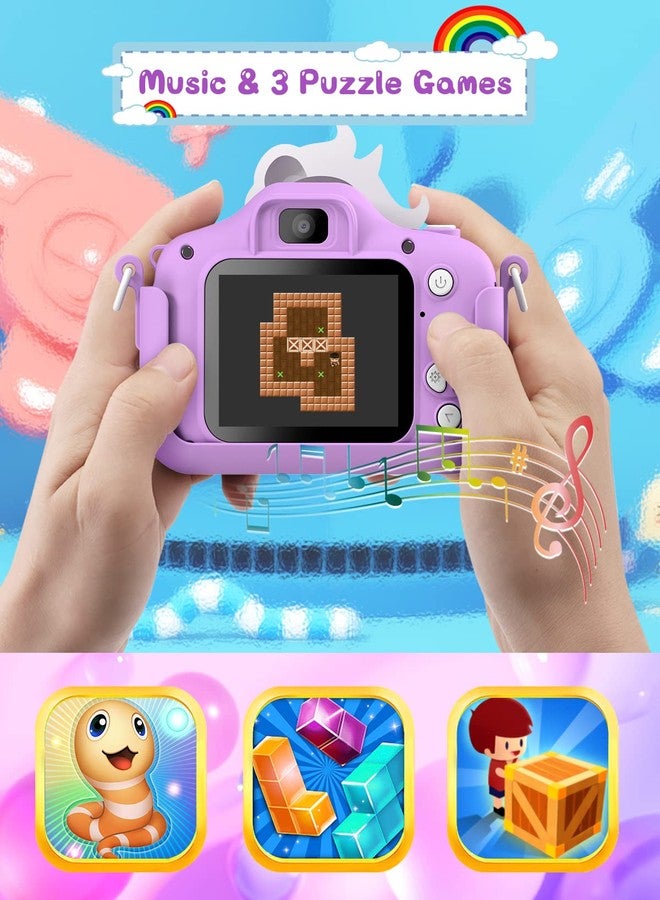 Gofunly Kids Camera for 3-8 Years Old Toddlers Childrens Boys Girls Selfie Camera 20.0 MP HD 1080P IPS Screen Dual Digital Toy Camera for Kids Christmas Birthday Gifts - Image 5