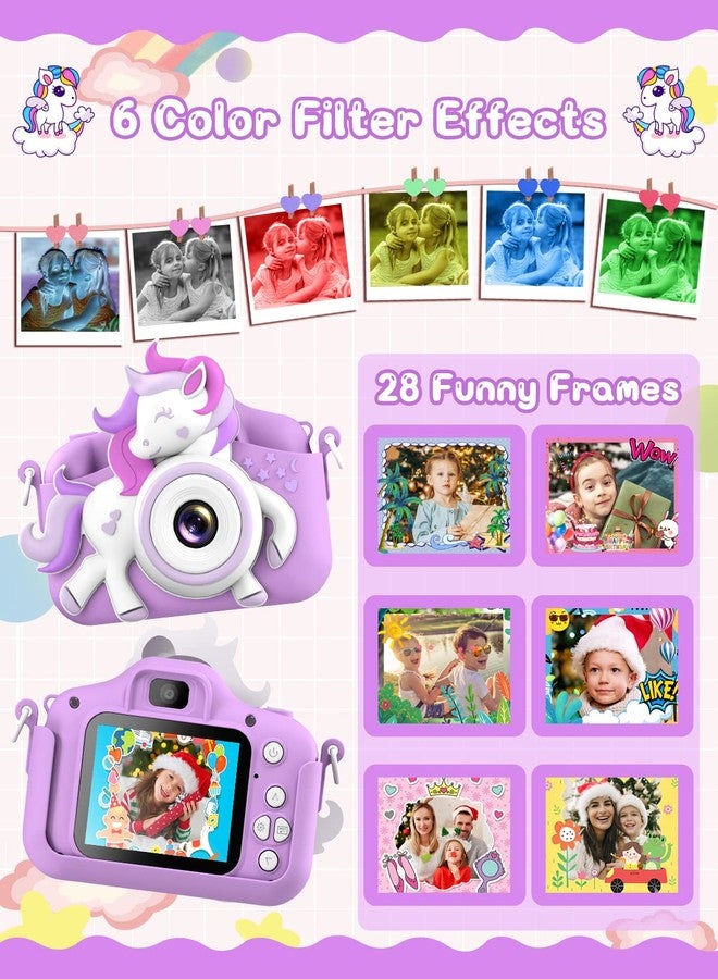 Gofunly Kids Camera for 3-8 Years Old Toddlers Childrens Boys Girls Selfie Camera 20.0 MP HD 1080P IPS Screen Dual Digital Toy Camera for Kids Christmas Birthday Gifts - Image 3