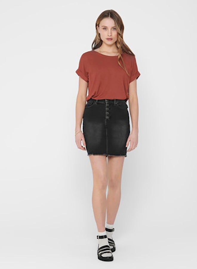 ONLY Women Short Sleeve O-Neck Top - Image 1