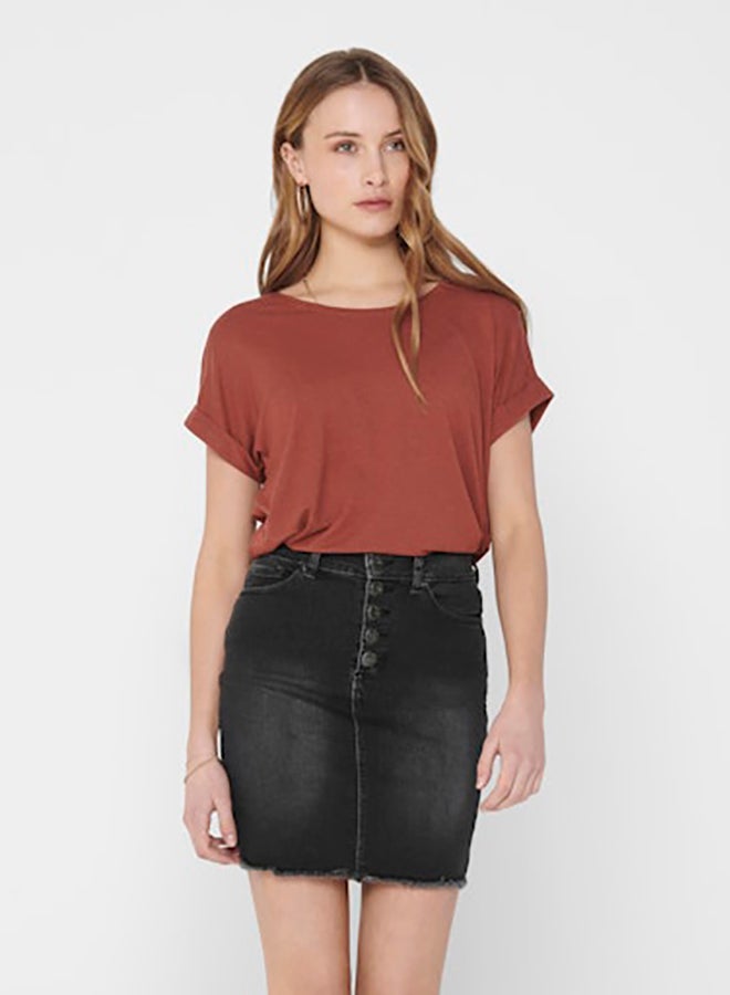 ONLY Women Short Sleeve O-Neck Top - Image 2