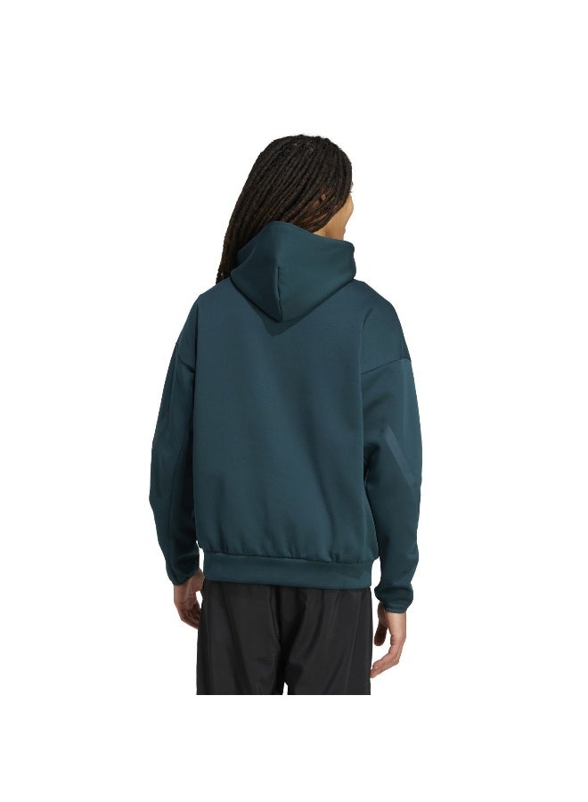 Adidas M Z.N.E. Hd Green Training Sweatshirts For Men XS - Image 3