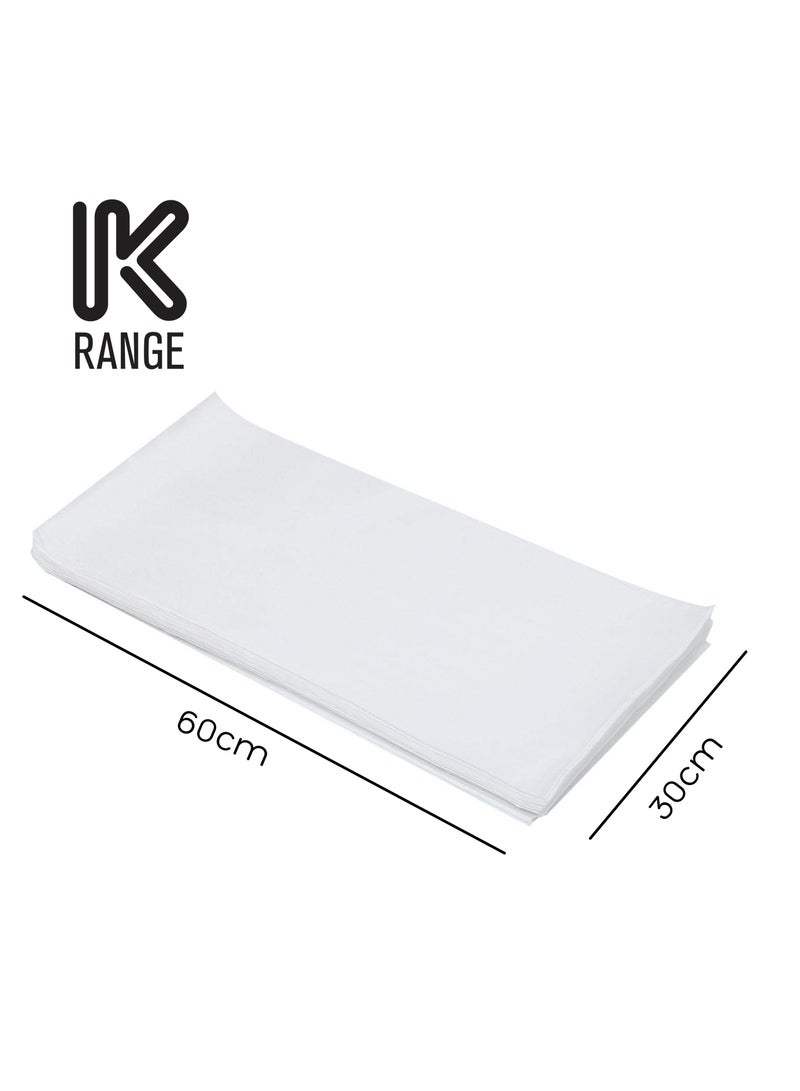 K RANGE 100 Pcs White Multipurpose Disposable Towel - Image 3