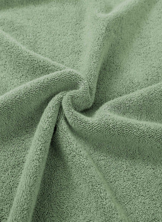 تومي بهاما تومي باهاما - مناشف حمام، طقم مناشف قطنية ناعمة وماصة 100%، طقم من 6 قطع مع مناشف حمام، ومناشف لليدين، ومناشف للوجه (أخضر خليج الأناناس) - Image 5