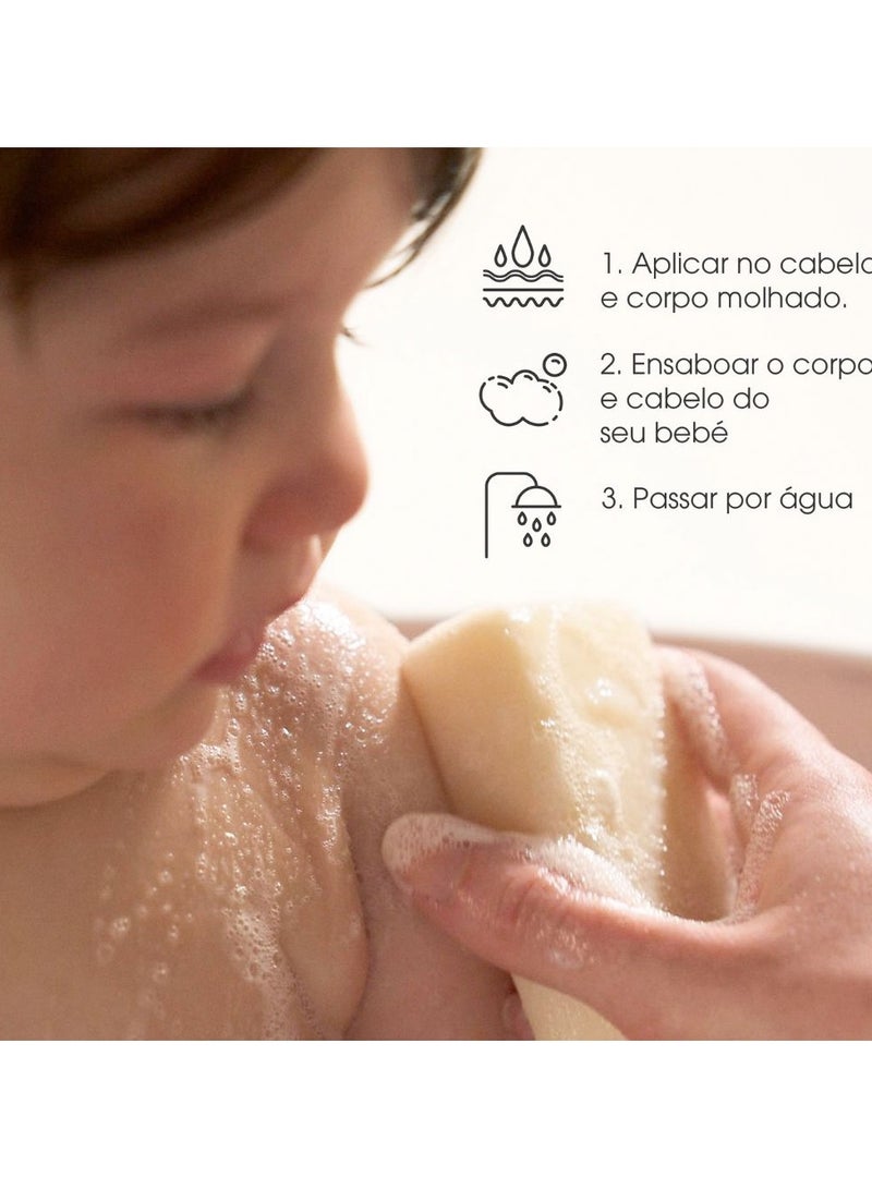 Klorane Baby Cleansing Bar with Organic Calendula 100g - Image 2