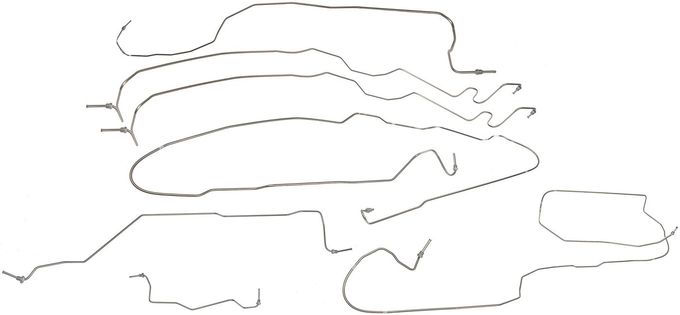 Dorman 919-122 Stainless Steel Brake Line Kit Compatible With Select Chevrolet / Gmc Models (Oe Fix) - Image 1