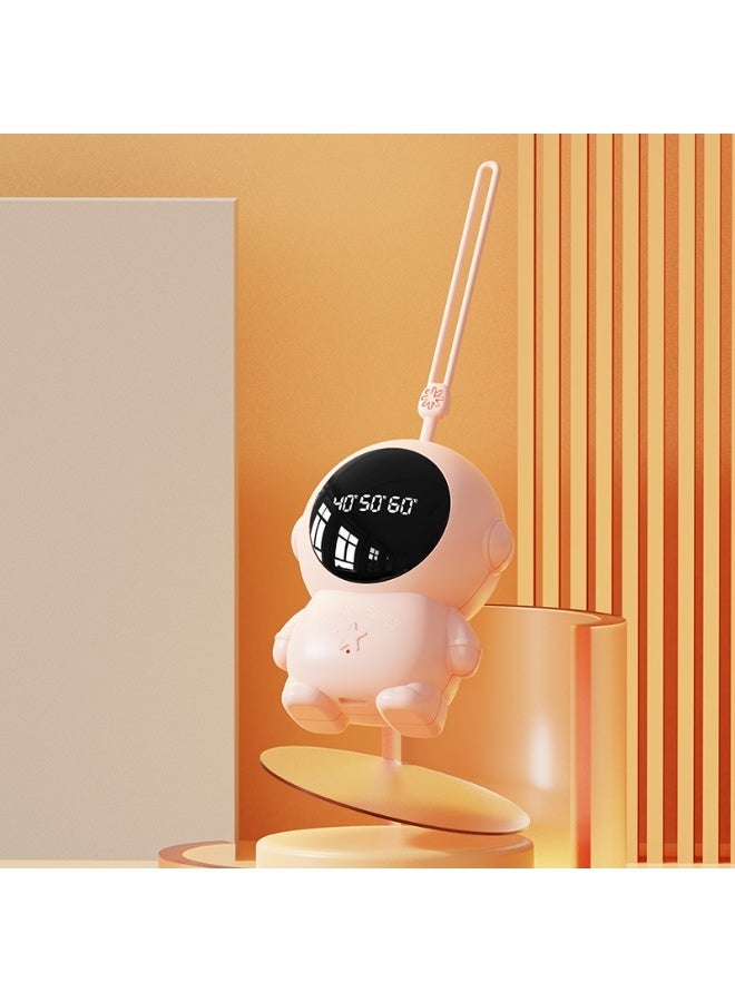 إم مياويان مدفأة يد على شكل رائد فضاء! تسخن في 3 ثوانٍ بثلاثة إعدادات للحرارة، أنيقة وسهلة الحمل، ويمكن استخدامها كقلادة. دعها تُبقيك دافئًا وجميلًا هذا الشتاء! - Image 1