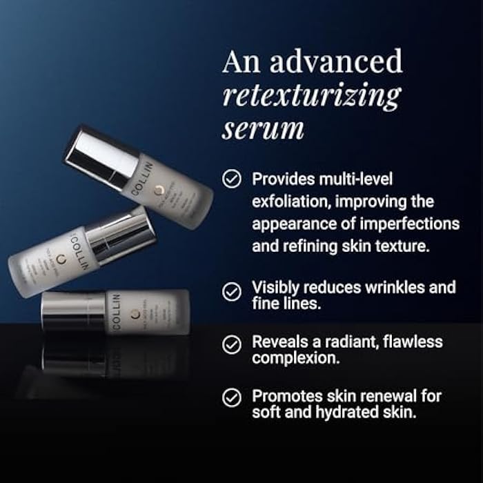 G.M. COLLIN Poly-Acid Peel Serum | Anti-Aging Advanced Retexturizing Serum with AHA & BHA | Refine Texture, Visibly Reduce Wrinkles & Revitalize Skin - Image 3
