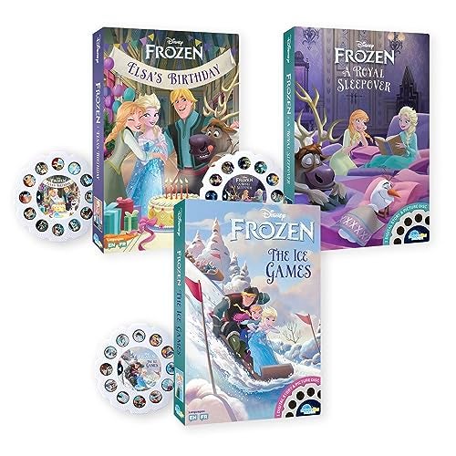 Moonlite Storytime Storybook Reels 3 Story Set Disney Frozen Stories Digital Stories for Projector Toddler Early Learning Gifts for Kids Ages 1 Year and Up Projector Sold Separately - Image 1