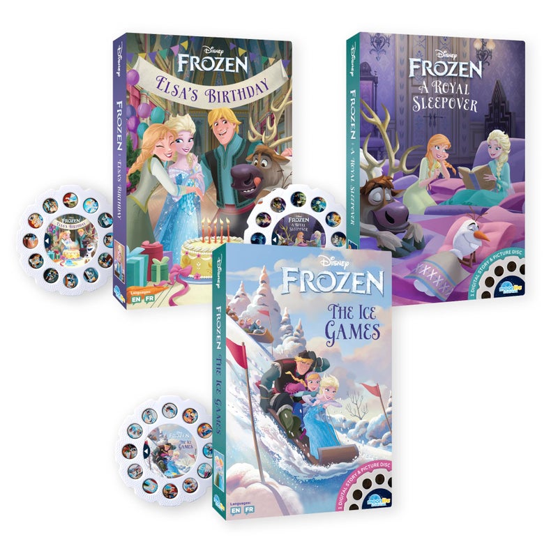 Moonlite Storytime Storybook Reels 3 Story Set Disney Frozen Stories Digital Stories for Projector Toddler Early Learning Gifts for Kids Ages 1 Year and Up Projector Sold Separately - Image 3