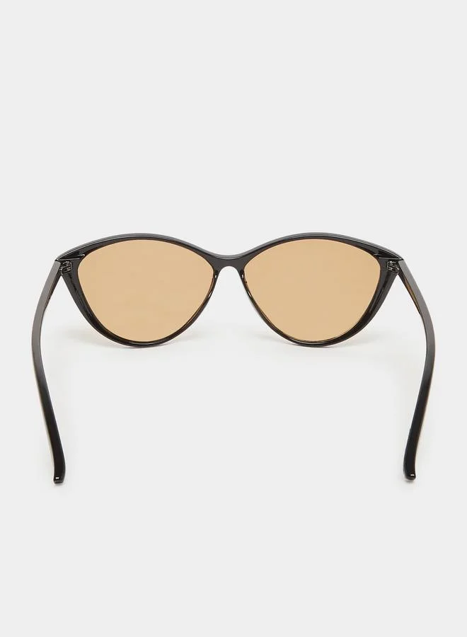 Styli  Brown Cat Eye Gradient Sunglasses for Women | Best Price UAE