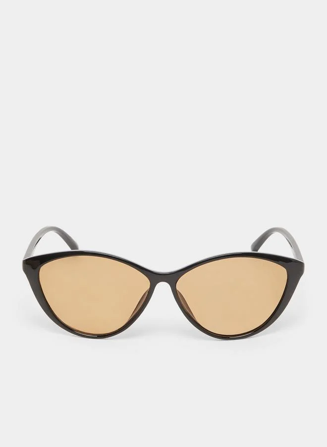 Styli Brown Cat Eye Gradient Sunglasses