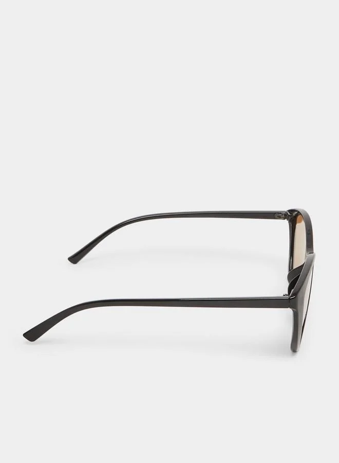 Styli  Brown Cat Eye Gradient Sunglasses for Women | Best Price UAE