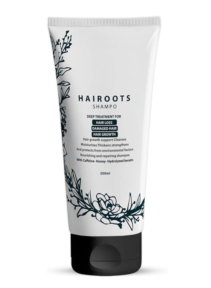 هيروتس شامبو تغذية وترميم الشعر 200 مل