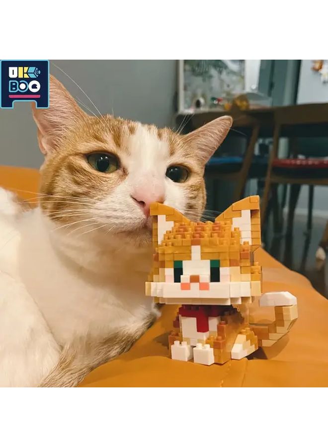 397PCS Adorable Cat Building Set 3D Micro Blocks DIY Toy For Adults And Kids - Image 3