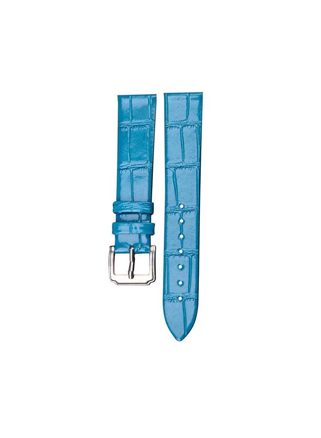 Perfii Genuine Leather Replacement Band for Samsung Galaxy Watch4 42/46mm Sky Blue Sky Blue - Image 2