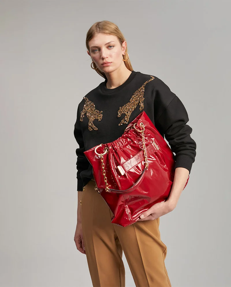 Lola Casademunt Shiny tote bag