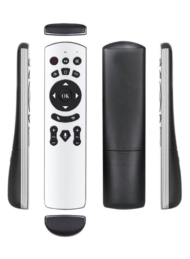 NIBEMINENT Air Mouse Voice Remote Control Silver/Black - Image 2