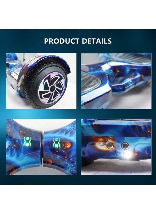 6.5inch Smart Electric Scooter 2 Wheels Self Lithium Battery Hoverboard Balance Scooter Bluetooth with Led Lights.  - Image 5