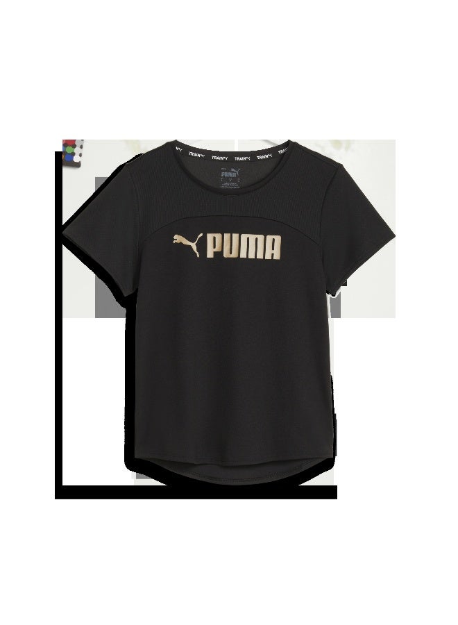 Puma Fit Logo Ultrabreathe Tee Puma Blac - Image 1