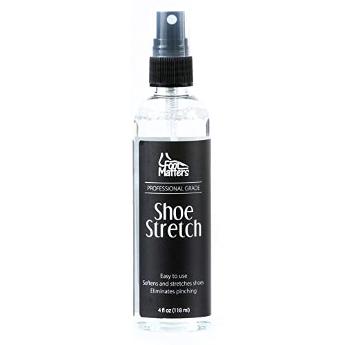 FootMatters Professional Boot Shoe Stretch Spray Softener for Leather Suede Nubuck Canvas 4 oz - Image 1