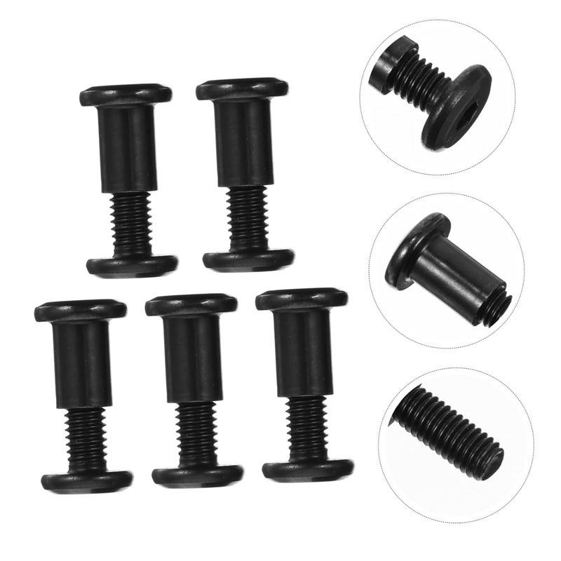 Healifty 5Pcs Binding Screws for DIY Accessories Photo Album Repair Nuts Easy to Install Non Rusting and Reusable Design - Image 4