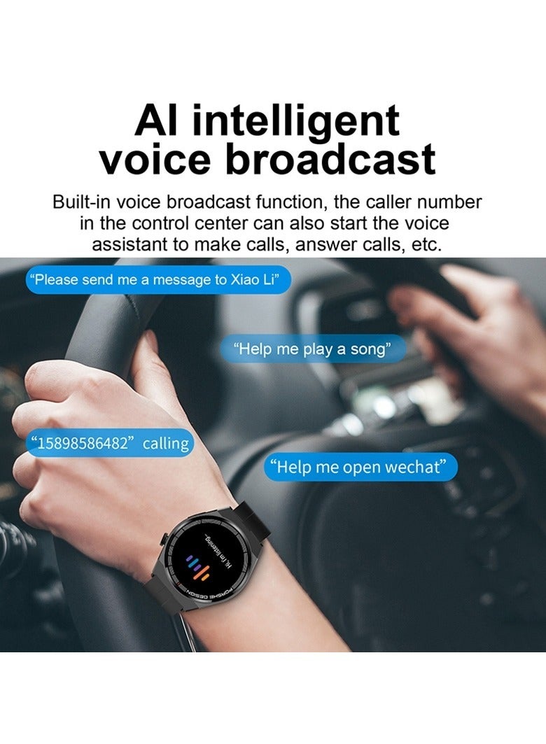 AROAQ GT3 Smart Bracelet, 1.5 inch Smart Watch, Bluetooth Call / Heart Rate / Blood Pressure / Blood Oxygen - Image 3