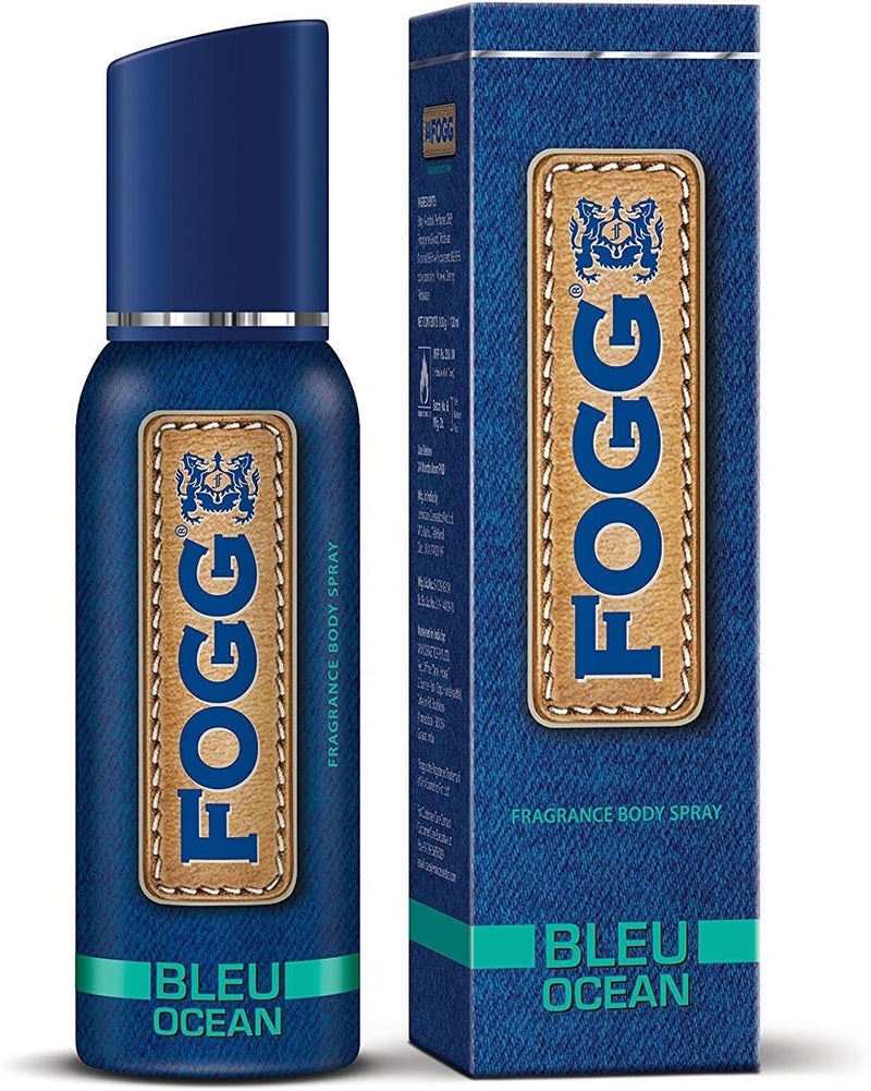 Fogg Bleu Ocean Body Spray for Men, 120 ml