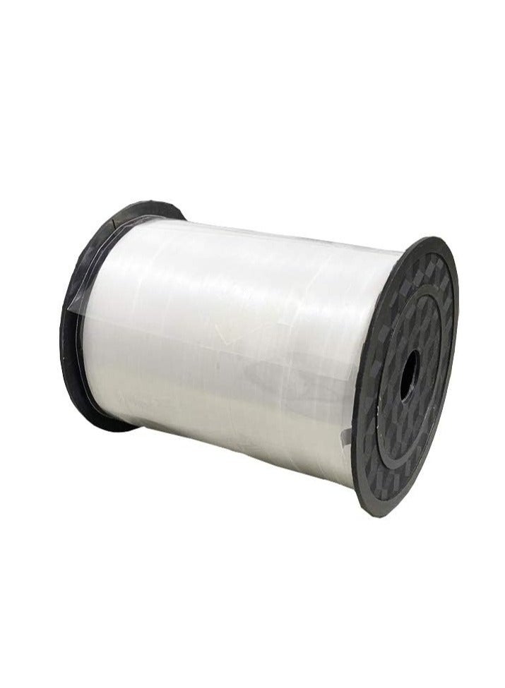 Crimped Curling Ribbon 500 Yard White