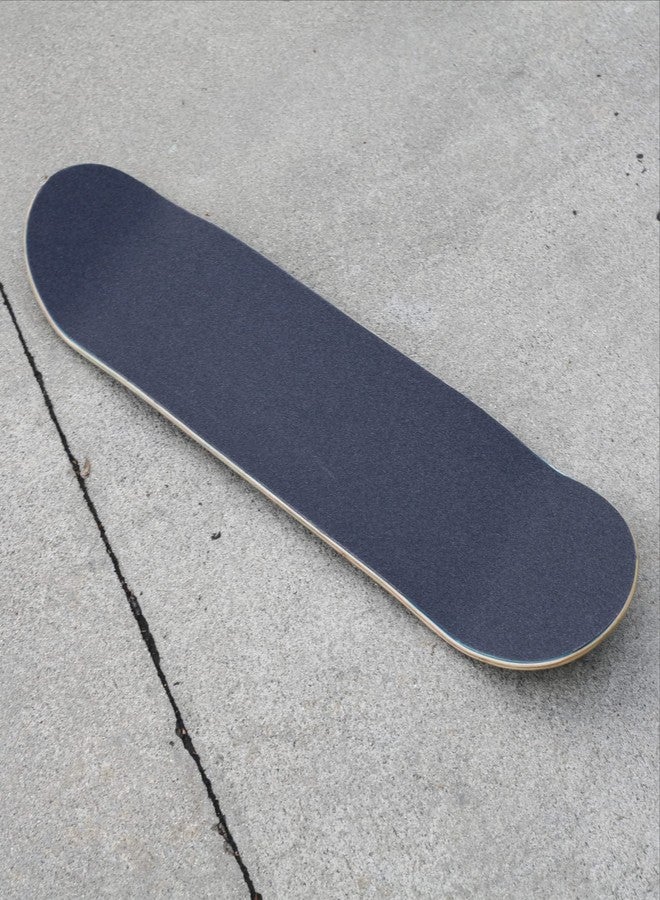 TURBO 9 x 33 Inch Skateboard Grip Tape Sheet Black - Image 4
