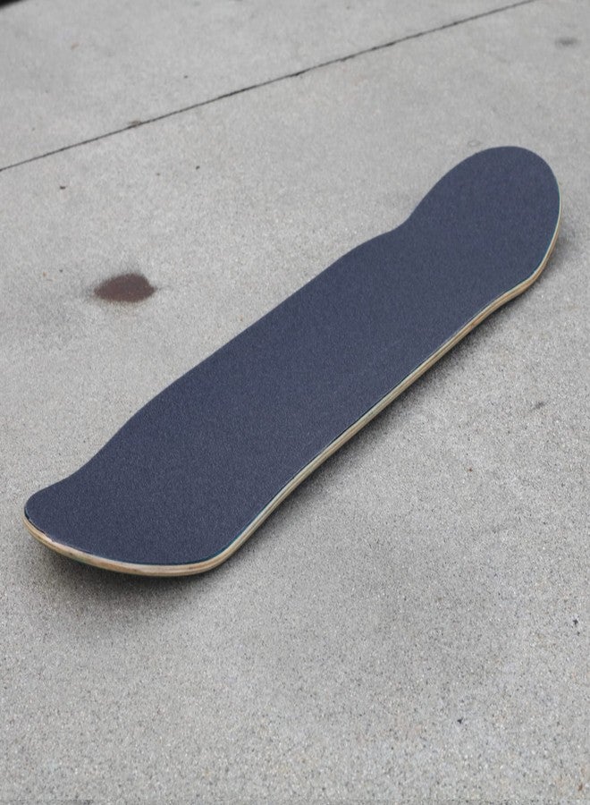 TURBO 9 x 33 Inch Skateboard Grip Tape Sheet Black - Image 3