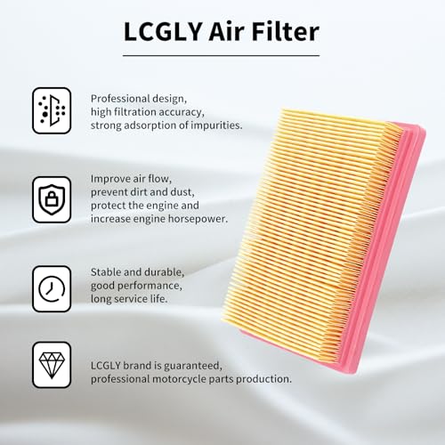 LCGLY Air Filter Compatible with CAN-AM(BRP) Ryker 600 900 Rally Edition /Euro5 ABS 2019-2023 Spyder 1000 RS/RS-S/RT/RT-S/ST-S SM5 SE5 Limited,Halbautomatik,Schaltgetriebe ABS 2010-2016,AP8104329 2PCS - Image 3