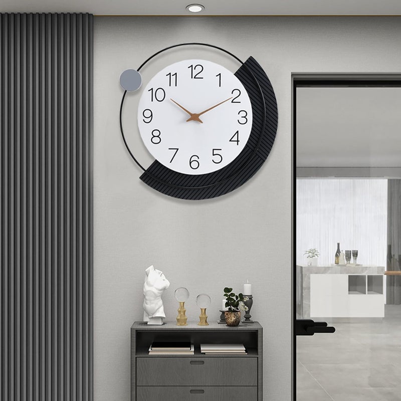 Dankeit Wall Clock,16inch Decorative Wall Clocks,Silent Non-Ticking Quality Quartz Wall Clock Battery Operated,Large Wall Clock for Living Room,Kitchen,Home,Bathroom,Bedroom Wall Decor - Image 1