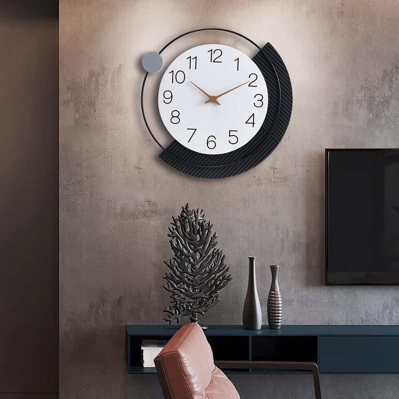 Dankeit Wall Clock,16inch Decorative Wall Clocks,Silent Non-Ticking Quality Quartz Wall Clock Battery Operated,Large Wall Clock for Living Room,Kitchen,Home,Bathroom,Bedroom Wall Decor - Image 5