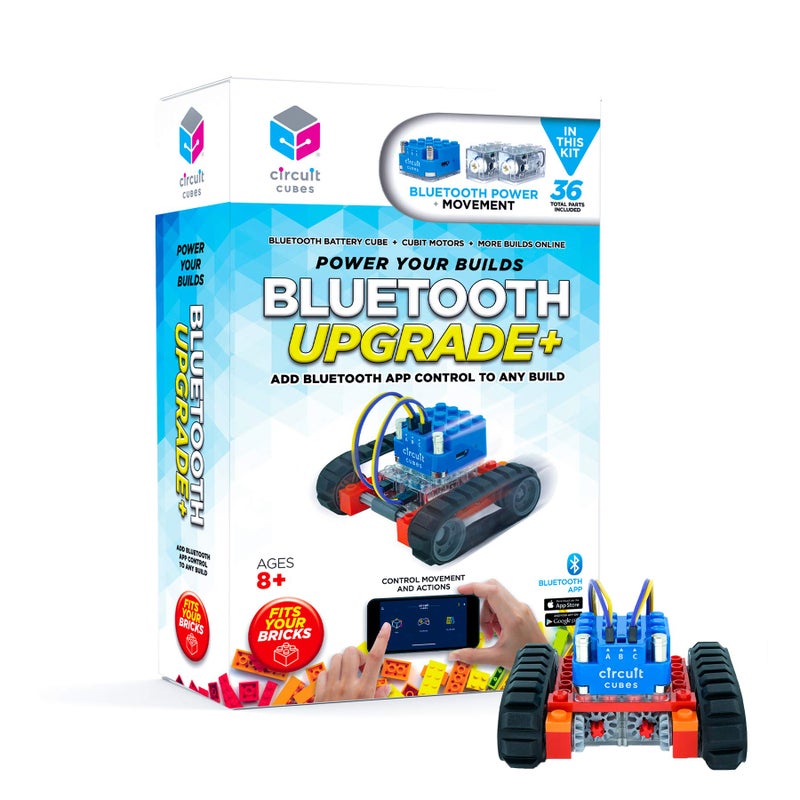 Circuit Cubes Bluetooth Upgrade Kit Electronic Toy Building Set Compatible with Most Building Blocks STEM Toy Learning - Image 4