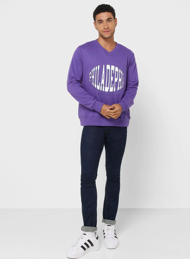 Seventy Five Varsity Sweatshirt