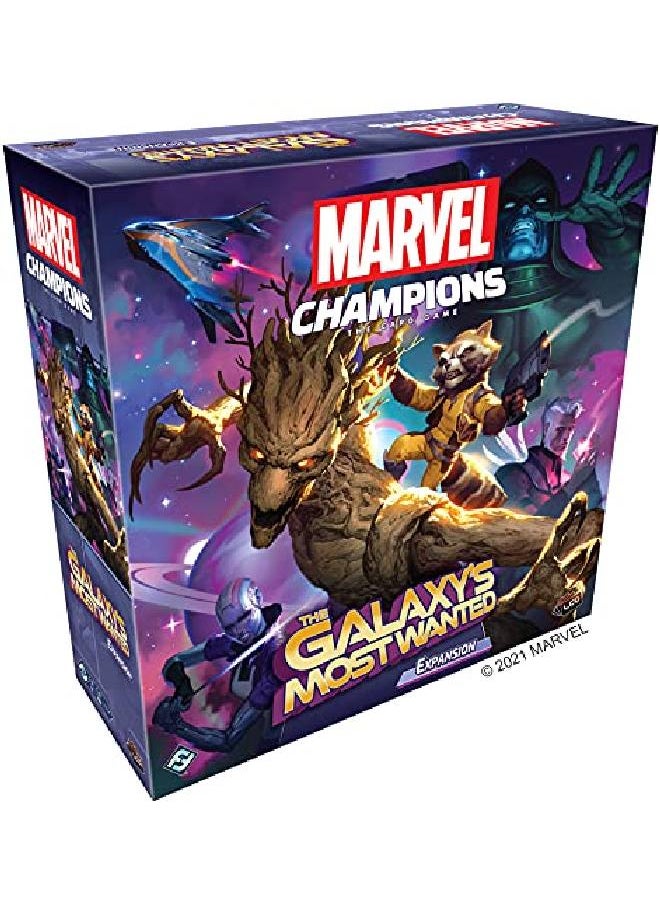 Fantasy Flight Games Champions The Card Game The Galaxy'S Most Wanted Campaign Expansion ; Strategy Card Game For Adults And Teens ; Ages 14+ ; 14 Players ; Avg. Playtime 4590 Mins ; Made By  - Image 1