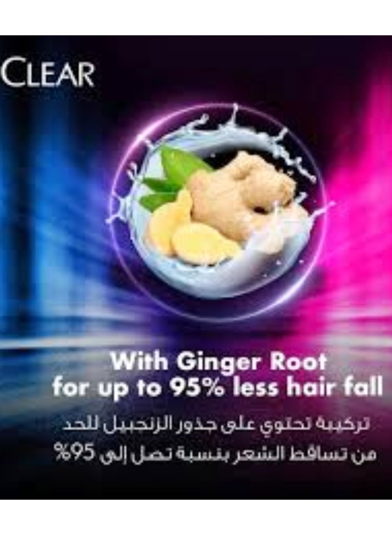 Clear Women's Shampoo Anti Hair Fall With Ginger Root 180ml - Image 4