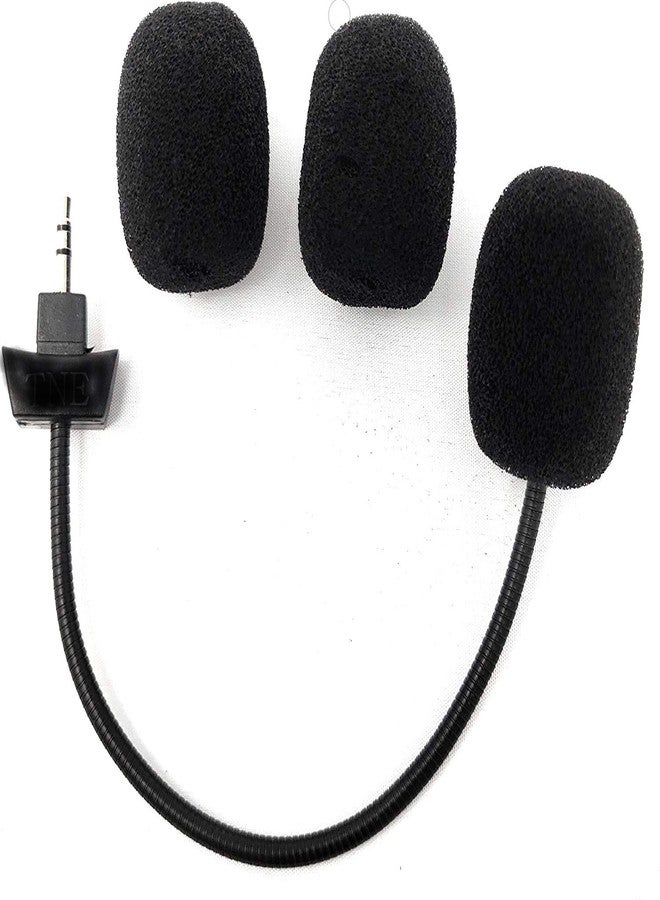 TNE Replacement AG9 Game Mic 2.5mm Microphone Boom for PDP Afterglow AG 9 Legendary Collection Sound of Justice AG 9+ Armored Xbox One PS4 Nintendo Switch PC Computer Gaming Headphones - Image 1