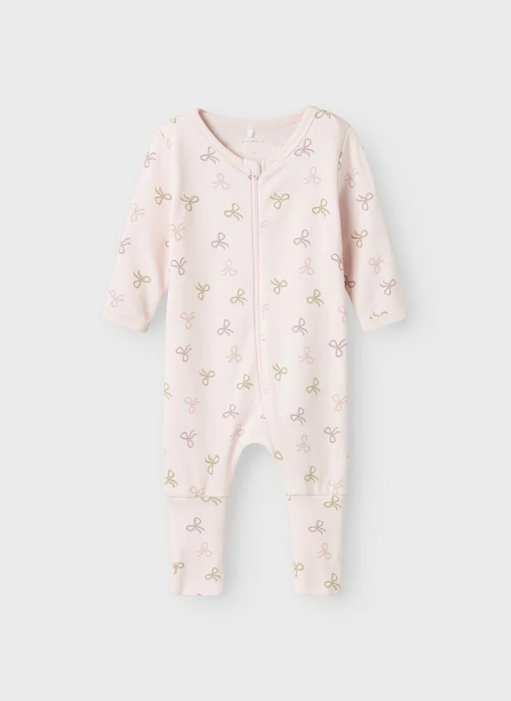 NAME IT Kids 2 Pack Bow Printed Romper