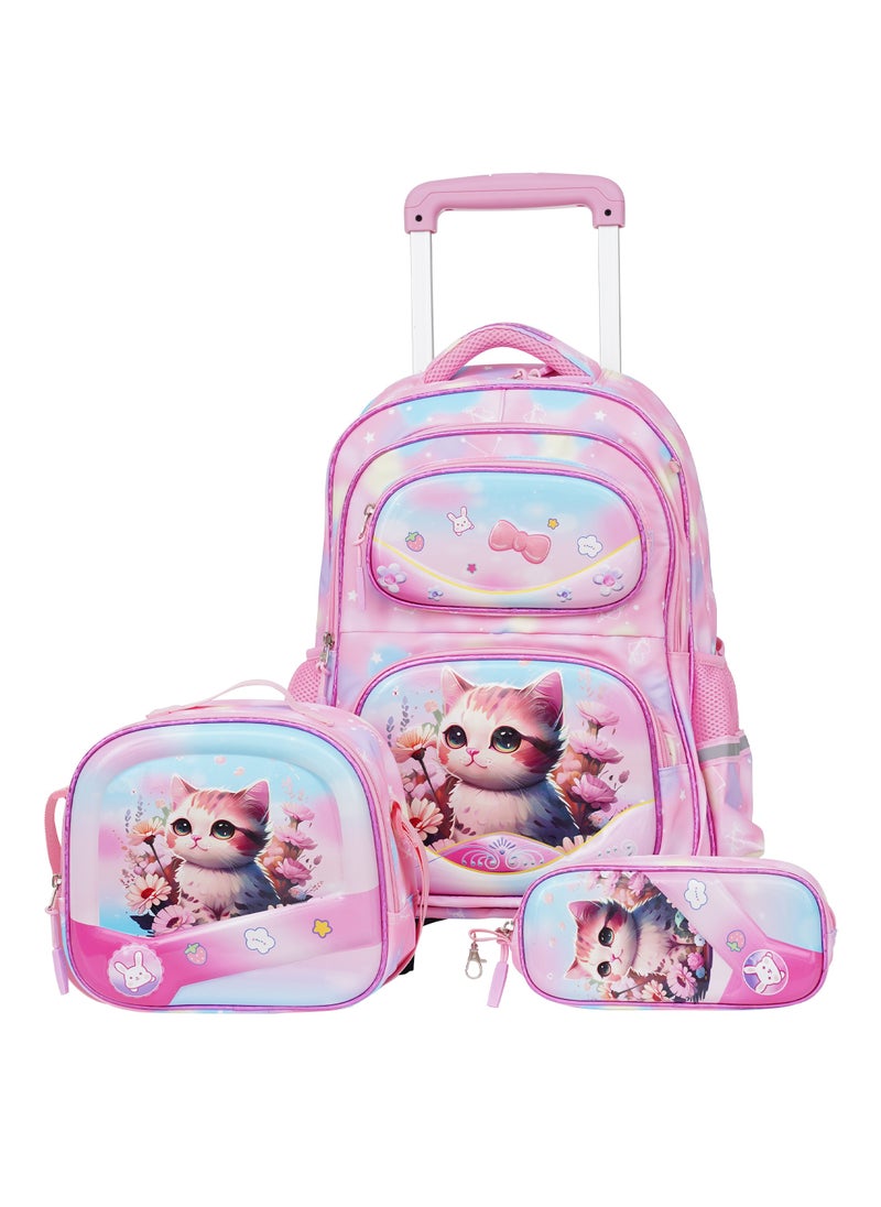 PARAJOHN KiddoKit Character Kitty School bag -Pink  - Image 3