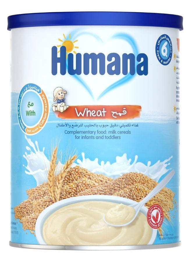 هيومانا - حبوب قمح الحليب للرضع والأطفال الصغار 400جم - Image 1