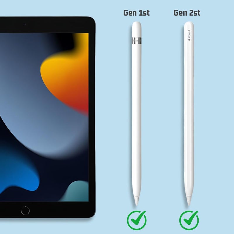 flintronic Tips Compatible with Apple iPad Pro pencil, 3 Pack Replacement Tips for Apple Pencil 2nd Gen & 1st Gen, High Sensitivity Pencil Nibs Replacement Tips for iPad Pro iPencil nibs - White - Image 4