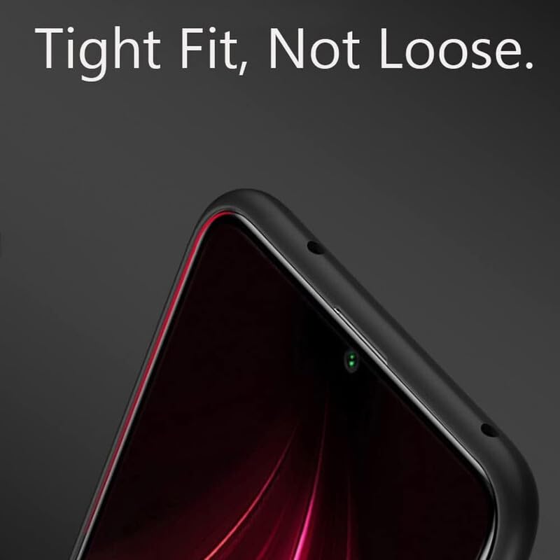 SPAZY CASE® Vivo T3 Pro 5G Back Cover | Soft Silicone Slim Back Case Cover for Vivo T3 Pro 5G - Black - Image 3