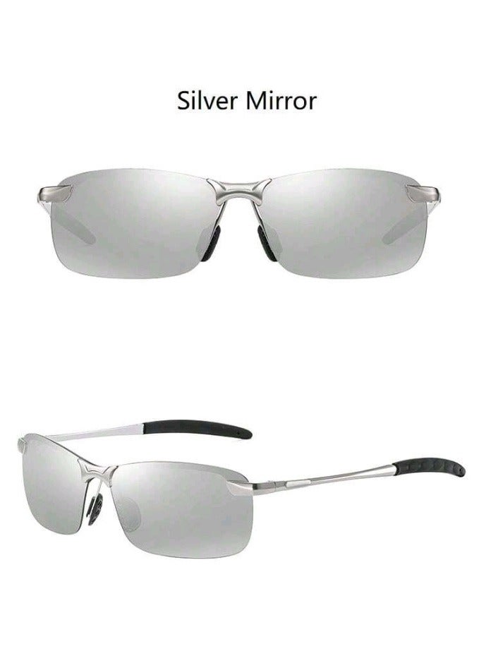 ديلز بيك نظارة شمسية رجالية أنيقة وعصرية واقية من الأشعة فوق البنفسجية - Image 1