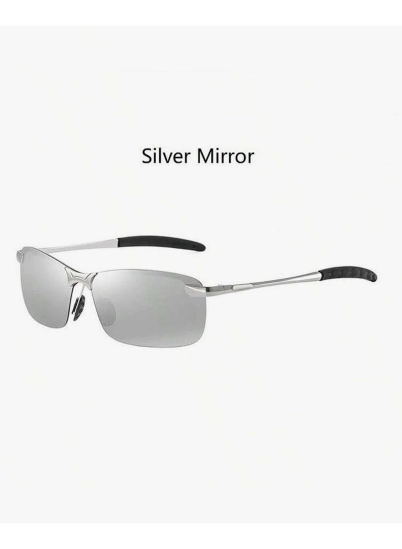 ديلز بيك نظارة شمسية رجالية أنيقة وعصرية واقية من الأشعة فوق البنفسجية - Image 3